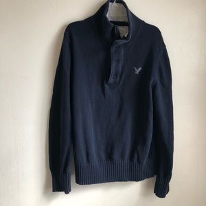 American eagle outfitters navy blue sweater